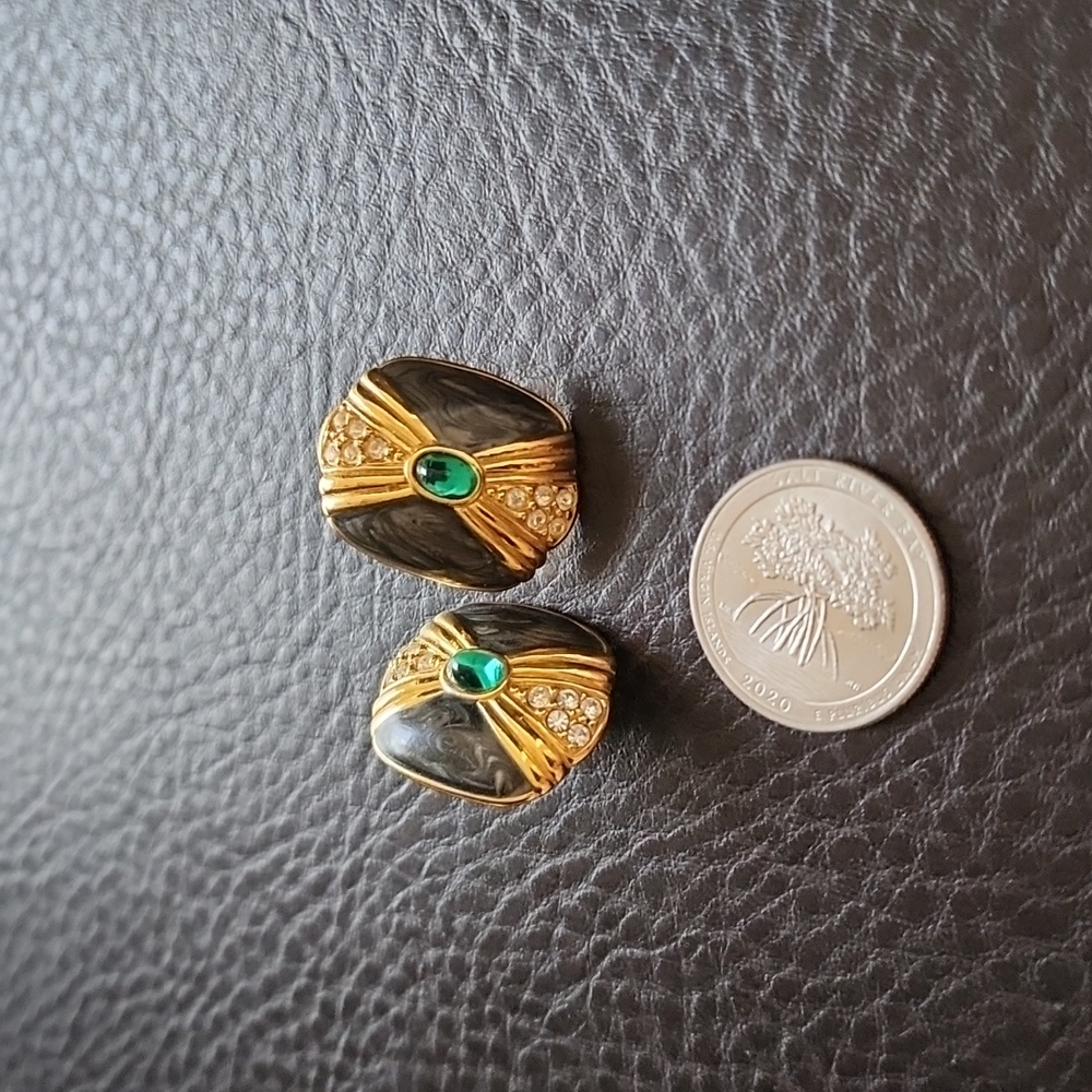 Vtg Kenneth Jay Lane For Avon Earrings - image 8